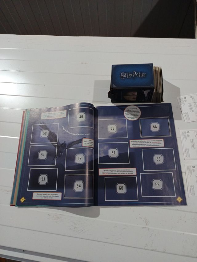 Álbum Panini Harry Potter + 77 Cromos
