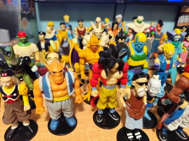 Muñecos dragón ball gt 1996 goma o pvc