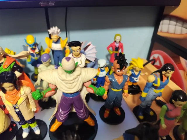 Muñecos dragón ball gt 1996 goma o pvc