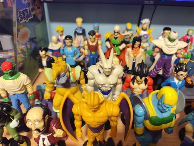 Muñecos dragón ball gt 1996 goma o pvc