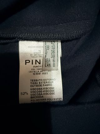 Vestito Pinko blu e grigio