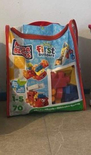 Mega Bloks First Builders 70 pezzi