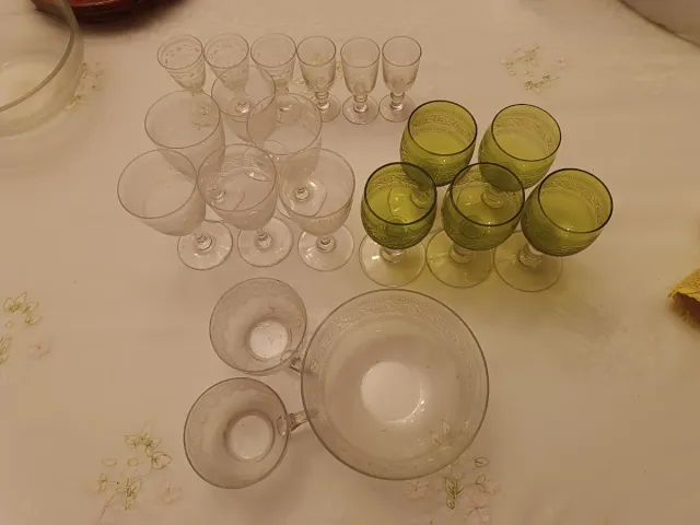 Copas Cristalería Bohemia