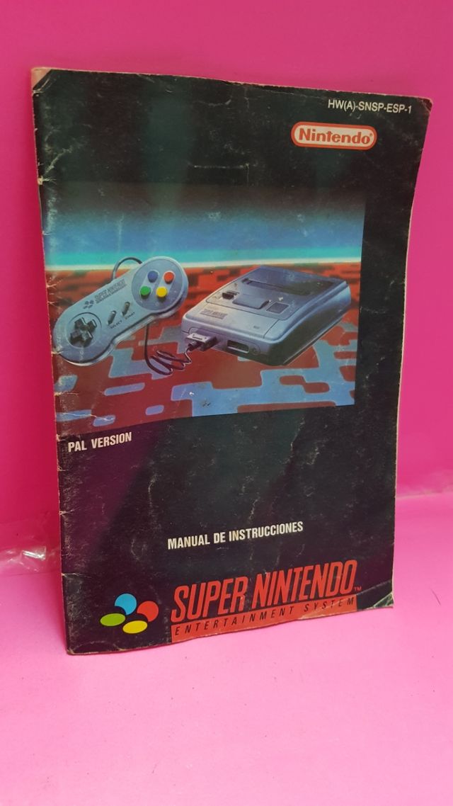 Manual Super Nintendo PAL Version