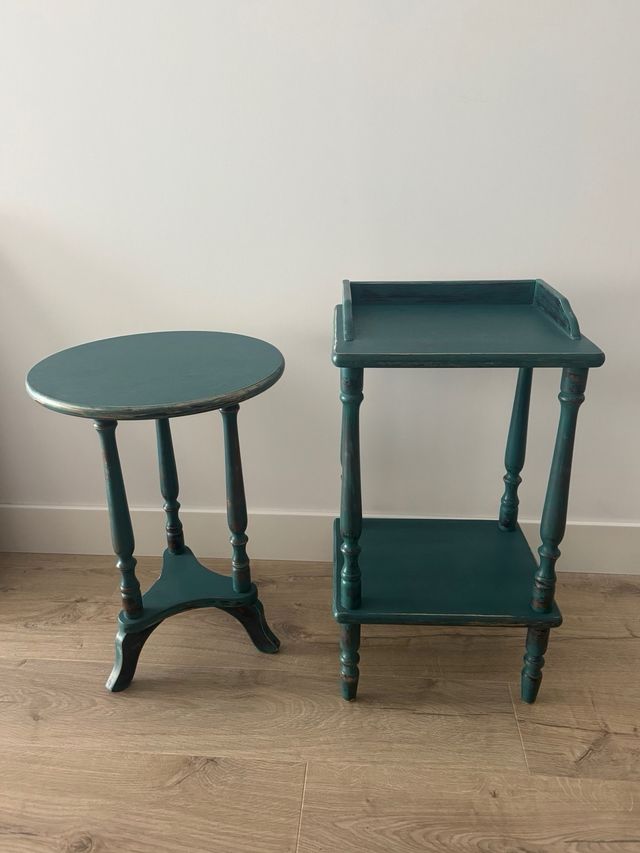 2 tavolini restaurati