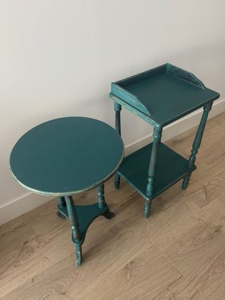 2 tavolini restaurati