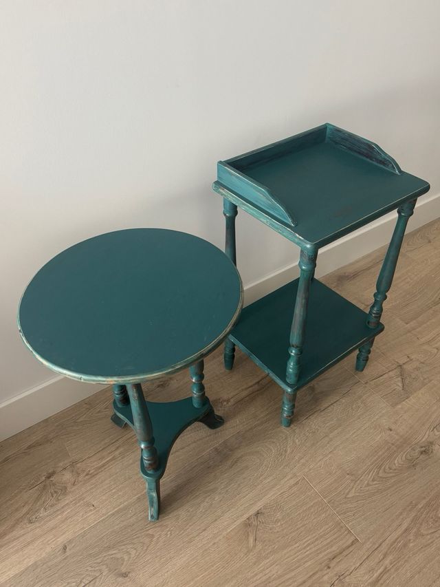 2 tavolini restaurati