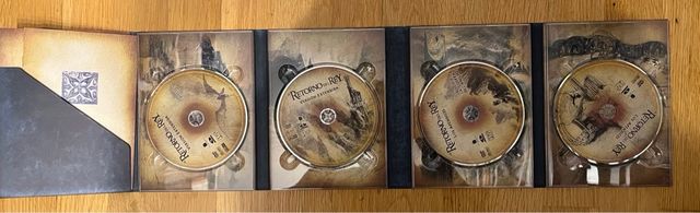 DVD El Señor de los Anillos Coleccionista