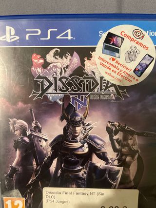 Dissidia Final Fantasy NT PS4