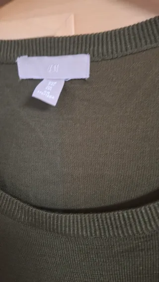 Jersey largo verde oliva