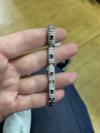 Braccialetto Morellato Argento e Nero