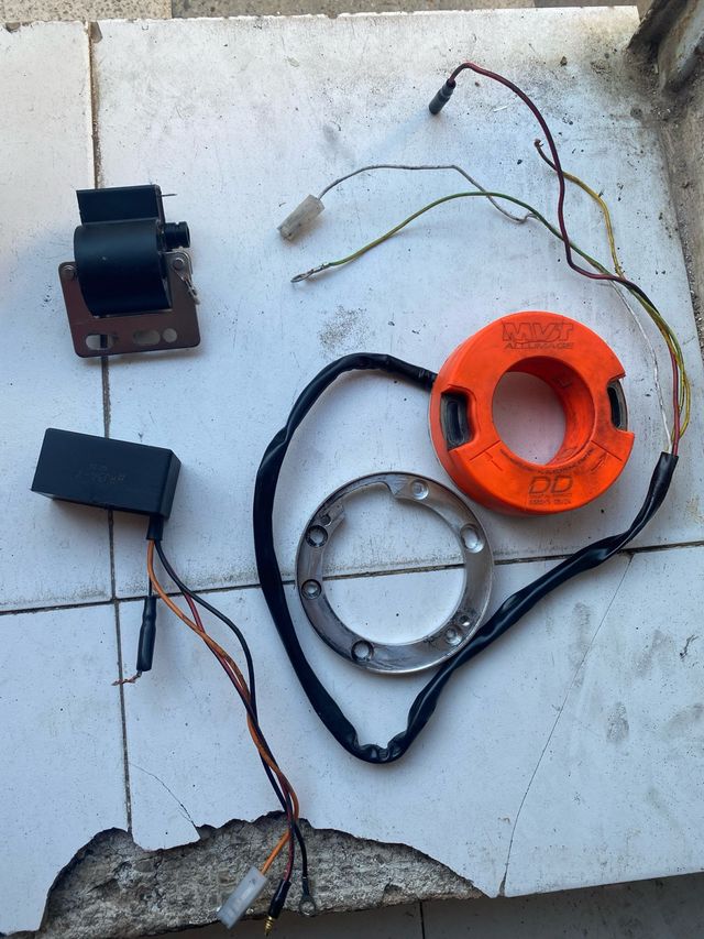 Rotor MVT Naranja con Bobina y Centralita