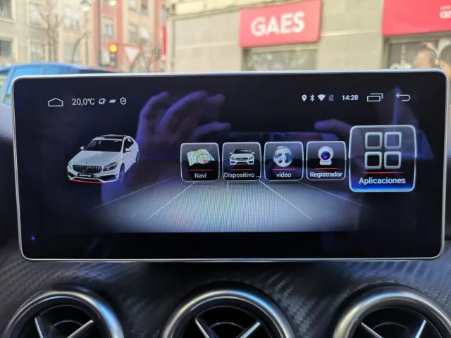 Monitor 10,25" GPS 4G LTE MERCEDES