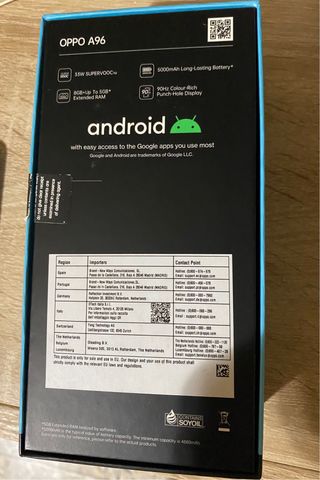 Oppo A96 128 GB Blu