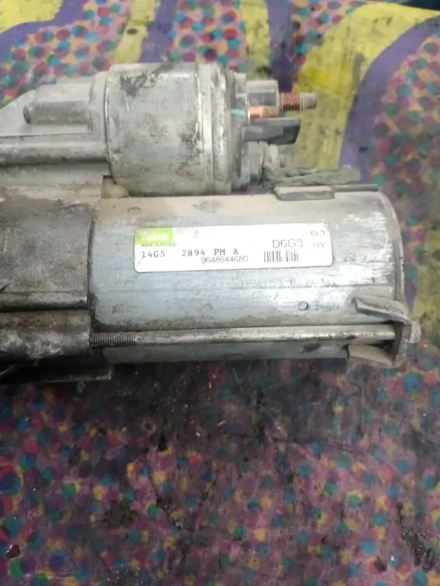 Motor de arranque Fiat 