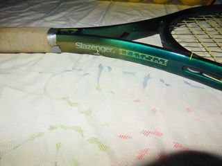 Raqueta vintage tenis Slazenger event 200 grafito