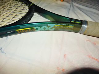 Raqueta vintage tenis Slazenger event 200 grafito