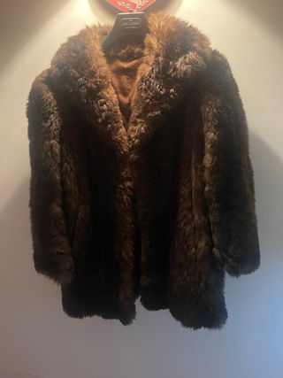 Pelliccia Opossum Marrone