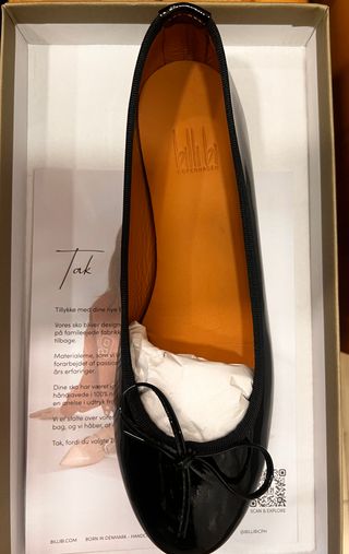 Bailarinas charol negro Billibi