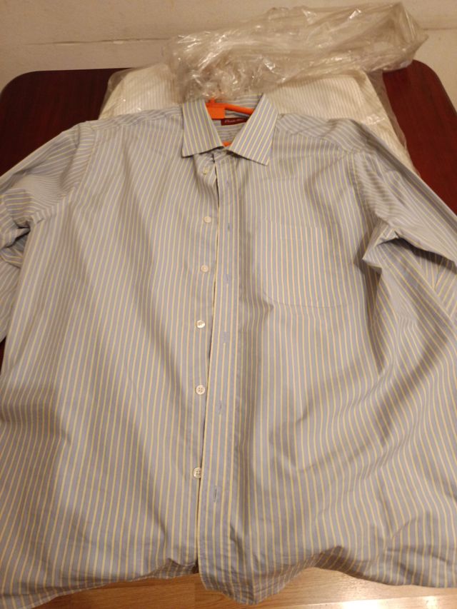 Lote 5 Camisas de Vestir,manga larga Talla 5