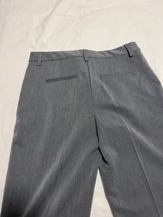 Pantalón traje NAKD gris grueso