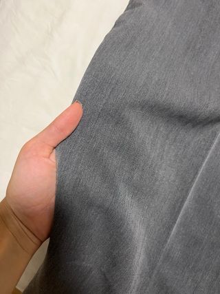 Pantalón traje NAKD gris grueso