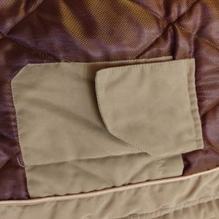 Chaquetón acolchado hombre beige