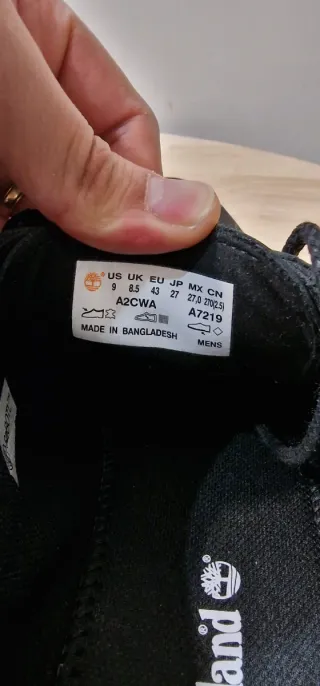 Zapatos de vestir Timberland negros