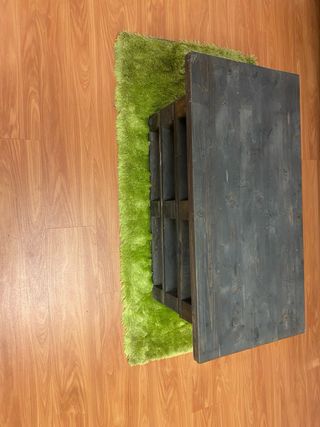 Mesa de centro de palets hecha a mano
