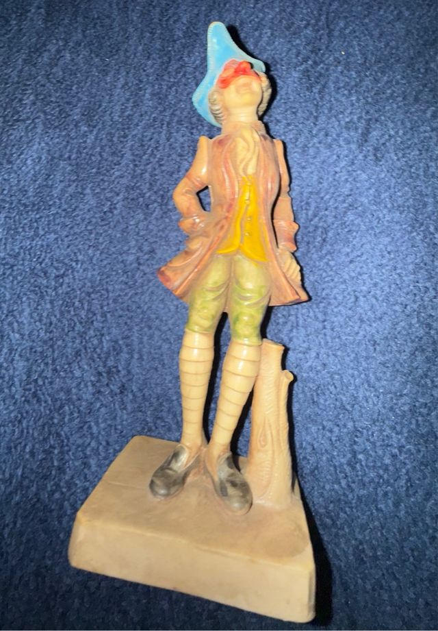 Figuras de colección estilo Arlequín y Pierrot