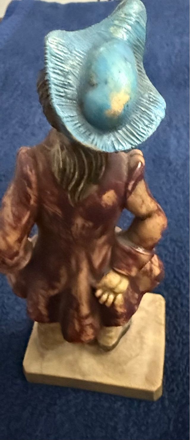 Figuras de colección estilo Arlequín y Pierrot