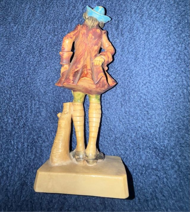 Figuras de colección estilo Arlequín y Pierrot