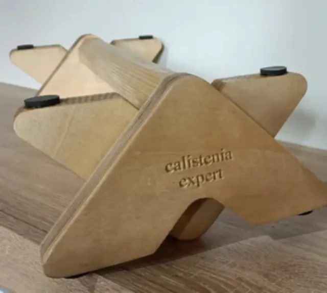 Barras paralelas madera para calistenia y gimnasia