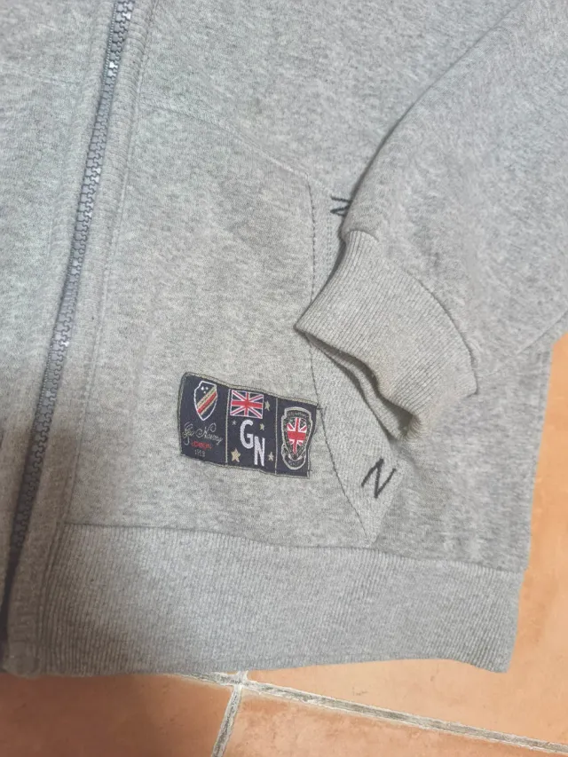 Sudadera Geographical Norway Gris  3XL