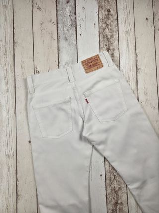 Jeans Levi's 511 Slim Fit Jeans Bianchi W29 L34 