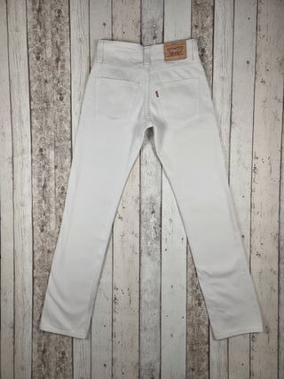 Jeans Levi's 511 Slim Fit Jeans Bianchi W29 L34 