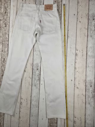 Jeans Levi's 511 Slim Fit Jeans Bianchi W29 L34 