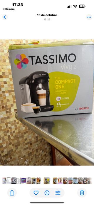 Cafetera Tassimo Vivy 2 Bosch