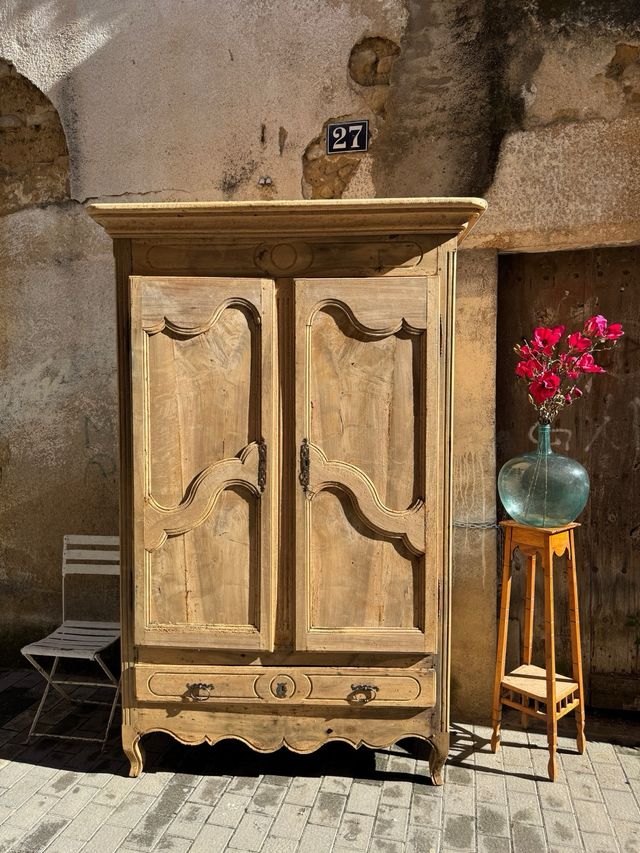 Armario Francés Antiguo Nogal