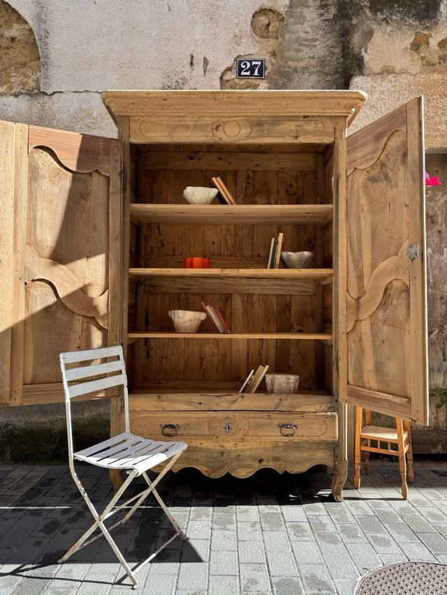 Armario Francés Antiguo Nogal