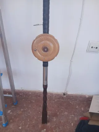 Caña de pescar 8'30 con carro valenciano