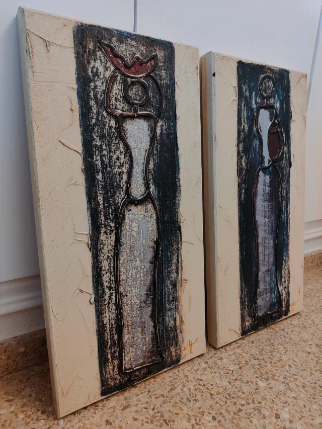 Juego de 2 cuadros decorativos