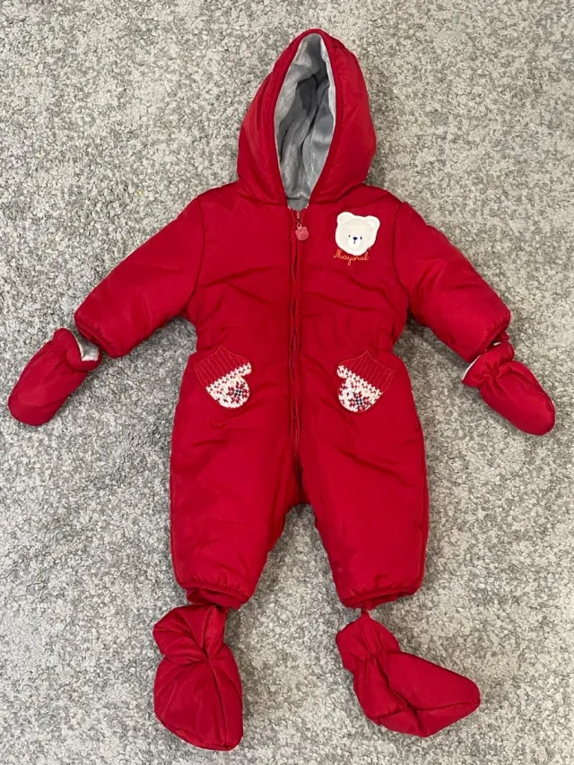 Buzo de bebé rojo Mayoral