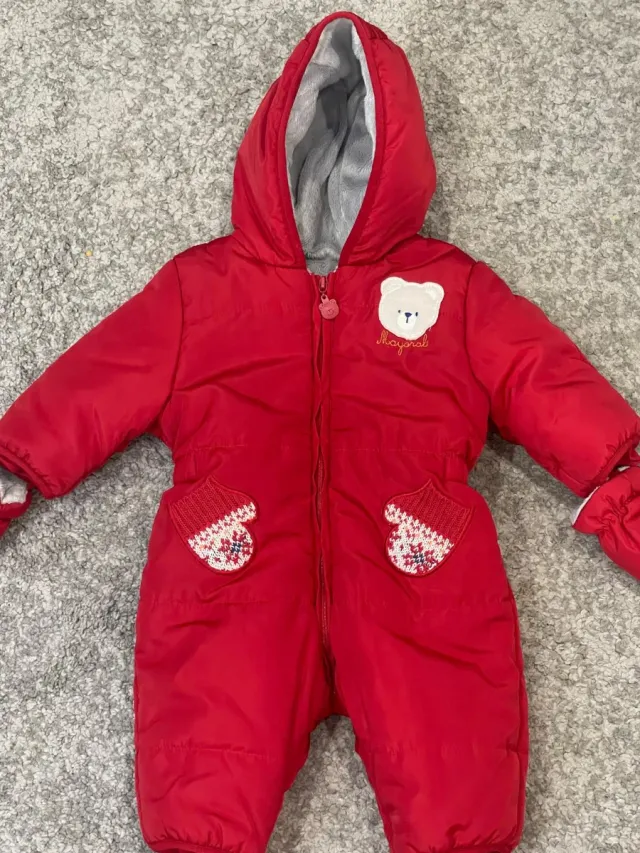 Buzo de bebé rojo Mayoral