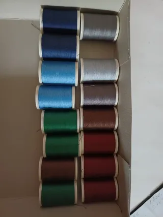 15 Bobinas Hilo Poliéster Duet 500mt