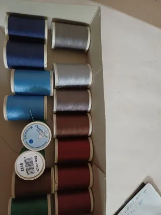 15 Bobinas Hilo Poliéster Duet 500mt