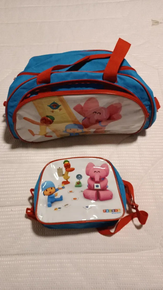 Mochila y Bolso Pocoyó