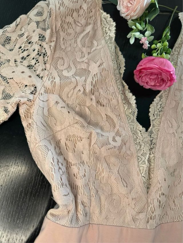 Vestido de ceremonia rosa