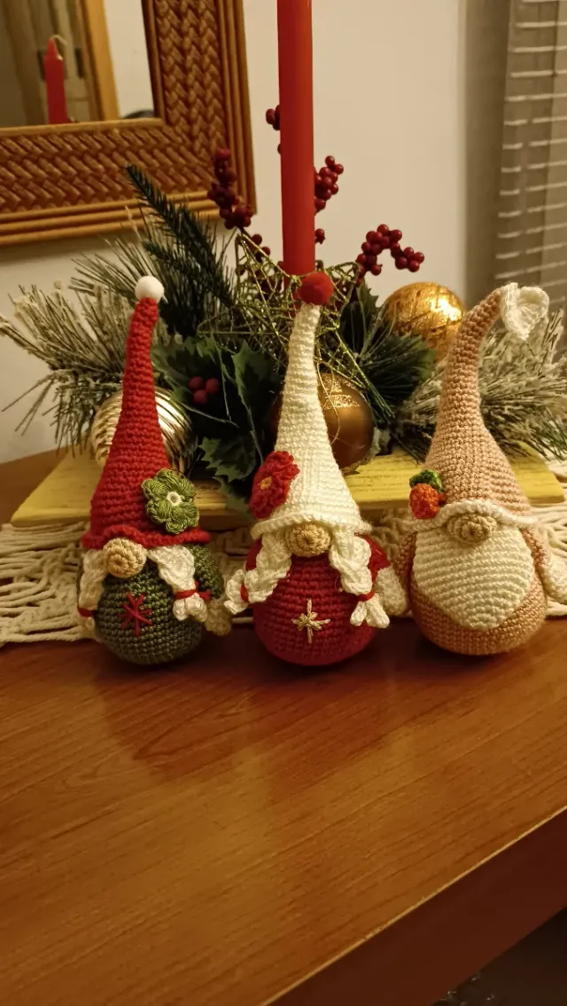 Adornos Navideños Tejidos