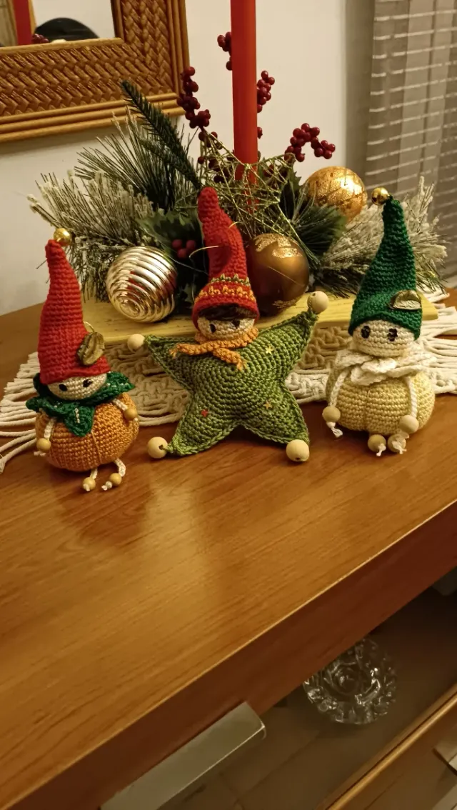 Adornos Navideños Tejidos